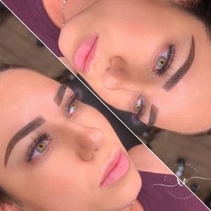 Hybrid Combo Combination Brows at XO Beauty Studio Atlanta